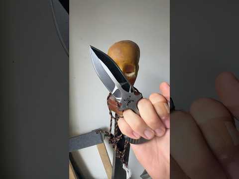 Insane Fixed Blade PUSH DAGGER! #shortsviral