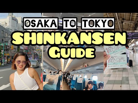 JAPAN VLOG 🇯🇵 SHIKANSEN GUIDE ON HOW TO TRAVEL FROM OSAKA TO TOKYO (DAY3)