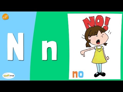 Letter N Practice | Phonics and Vocabulary | Think Read Write | ELF Learning