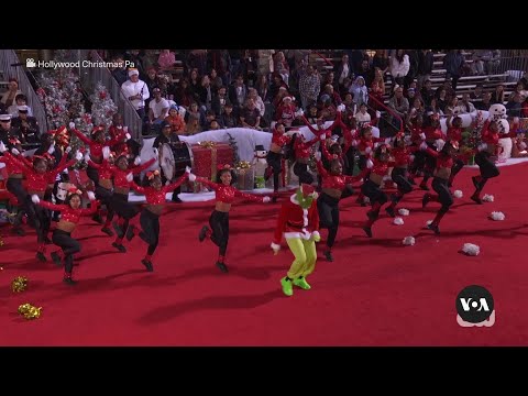 Inner city kids showcase talents in Hollywood Christmas Parade