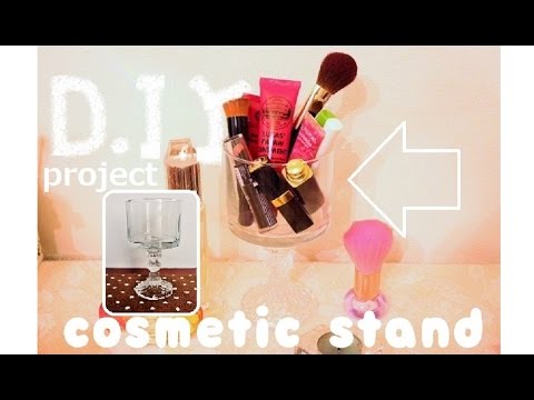 ♡Make A Cosmetic Stand ♡DIYでコスメスタンドを作る！！