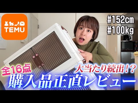 【TEMU】大当たり続出！？正直レビュー！目玉商品はどれ！？