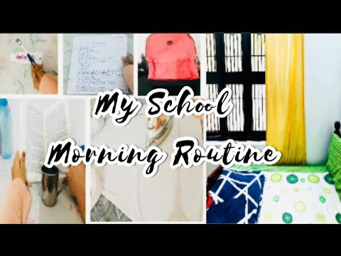 My School Morning Routine + my simple room tour || malayalam