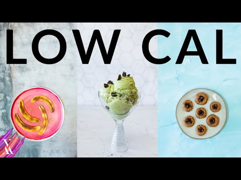 3 Amazing & EASY Low Calorie Desserts