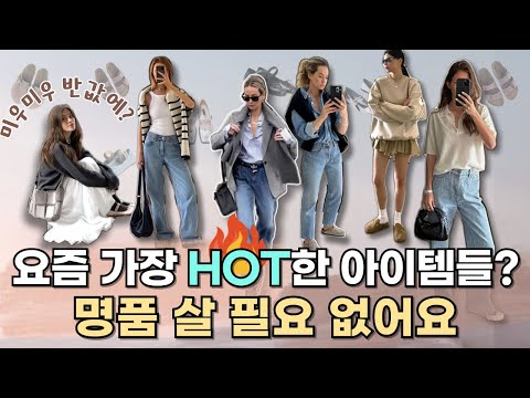 💸지금 사도 될까? 가장 🔥HOT 한🔥 아이템들만 모아왔어요💗 이 4가지로 더 트렌디하고 더 예쁘게✨ - 버켄스탁, 메리제인, 폴로셔츠, 얼굴형별 안경