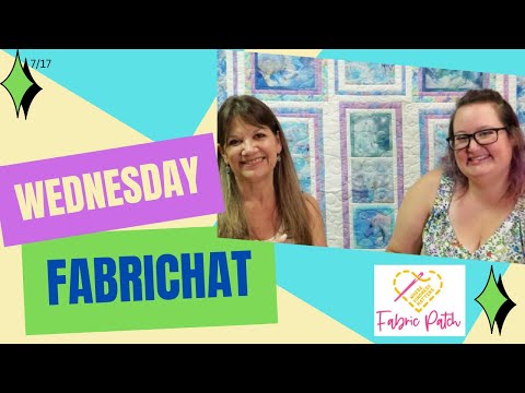 Wednesday FabriChat! Hear about Cindi”s Kodiak Adventure!