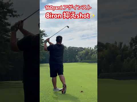 まさにお手本！！ドラコンプロ TOMOが打つ160yard 8iron 抑えshotが衝撃すぎた✨️#ゴルフ #golf #ドラコン #ドラコンプロ #jpda #小澤友