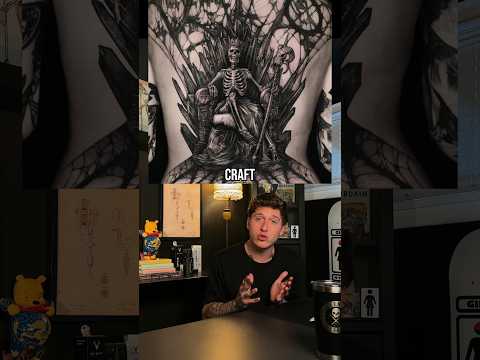 Dark Art Masterpieces🕷️ Artist: Gara #shortvideo Instagram: gara_tattooer