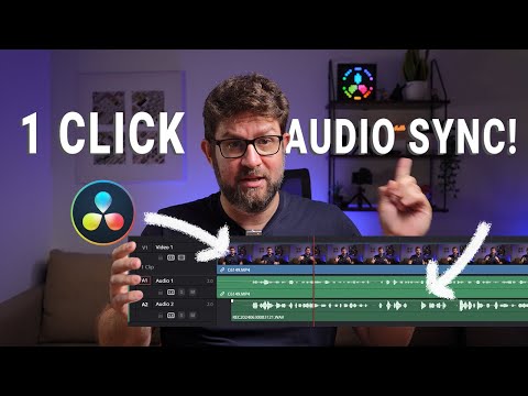 The FASTEST Way to Sync Audio in DaVinci Resolve 18.6 | CTT3