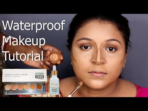 Affordable Waterproof Bridal Makeup Tutorial / Best Non Transfer Bridal Makeup