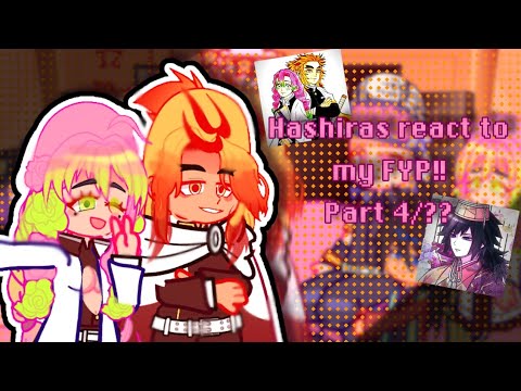 ✦ Hashiras React to my FYP! || PT. 4/?? || –KNY ✻ || GCRV 🐾🌊 || Demon Slayer Reaction Video ||