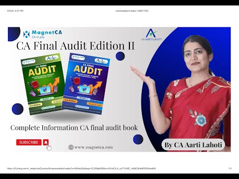 CA Final Audit 2nd edition book module I and II