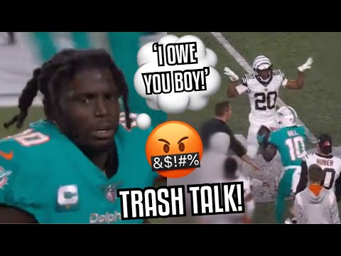 Tyreek Hill Vs Eli Apple 🤬 TRASH TALK! WR vs DB (2022)