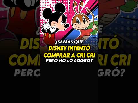 🛑¿Sabías que DISNEY INTENTÓ COMPRA A CRI CRI Pero NO lo logró?🛑 #disney #cricri #musica