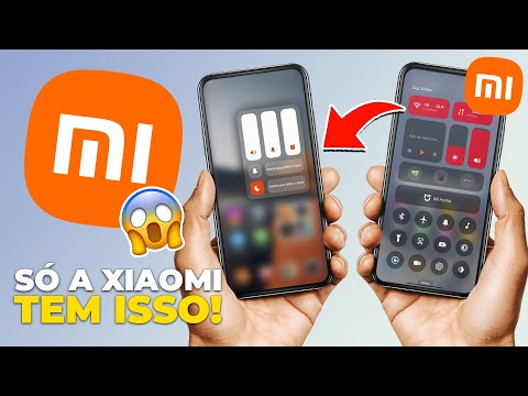 TODOS vão QUERER! Como MUDAR a CENTRAL de CONTROLE no XIAOMI