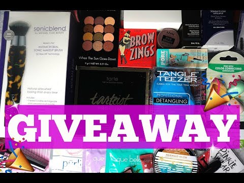 GIVEAWAY!!! FT BECCA|TARTE|BENEFIT