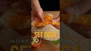 1 Minute Instant Dosa Batter | Spongy Set Dosa | Chef Sanjyot Keer #shorts #ytshorts