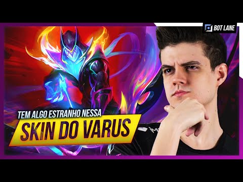 Tem algo MUITO ESTRANHO na nova skin do VARUS! 🏹