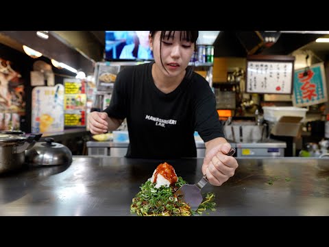 [Hiroshima, Japan] Best tasting! The perfectly balanced, fluffy, dome-shaped Okonomiyaki