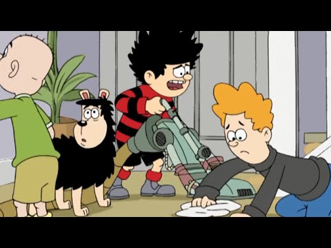 Dennis Cleans Up! | Funny Episodes | Dennis and Gnasher