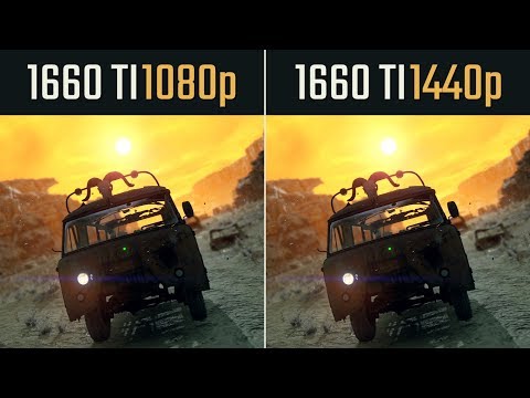 GTX 1660 Ti 1080p vs. 1440p (9 Games)