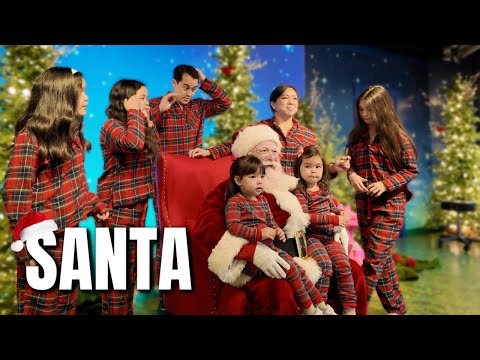 How we pulled off the perfect Santa Photo, all 7 of us! - @itsJudysLife