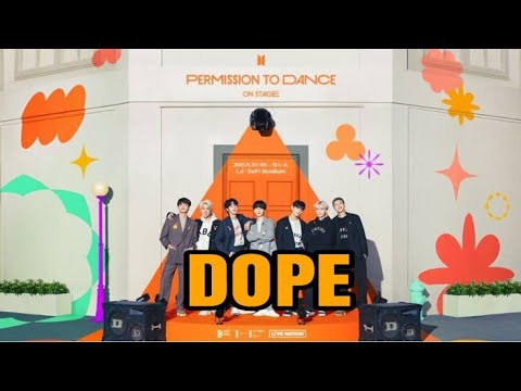 BTS || 'DOPE' [ Prepare Live Concert 2021 (BTS Permission to Dance on Stage-LA) ] HOPE