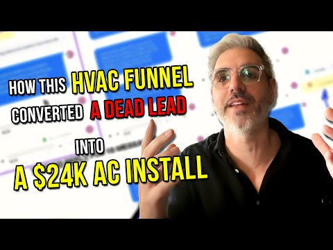 How this HVAC funnel turned a DEAD LEAD into a 24K AC Install