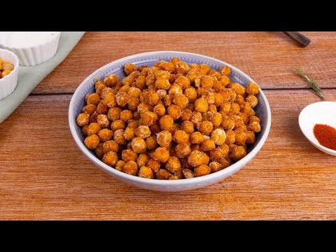 BAKED CHICKPEAS: how to make them VERY CRUNCHY and TASTY! 😋