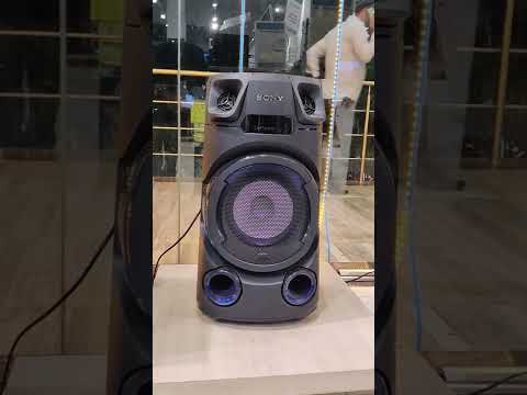 Sony Party Speaker Sound Check