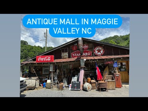 Antiquing at Maggie Valley NC Antique Mall for Treasures and Antiques / Treasure Hunt With Me Video