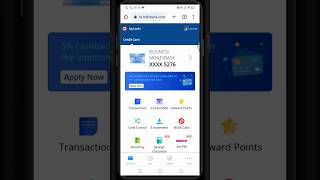 HDFC Credit 💳 Card App | Credit 💳 Card EMI Close कैसे करें |  #HDFC #Shorts #credit #EMi #bank #Card