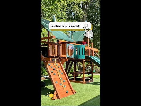 When is the best time to buy a swingset?