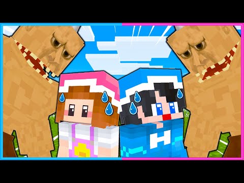 巨人が住む世界でマインクラフト😮【 マイクラ / Minecraft  】