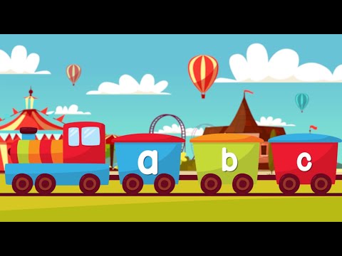 ABC Train Song | Phonics Song - Nursery Rhymes & Kids Songs