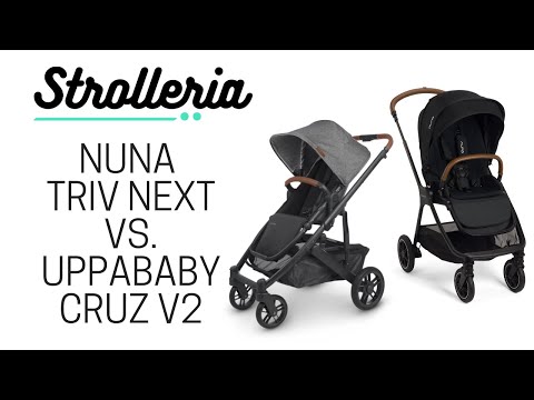 Nuna TRIV Next vs UPPAbaby CRUZ V2 Stroller Comparison