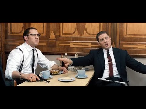 Movie review of "Legend".  Reggie Kray:  "Never mess with a man's jewels, mate!"