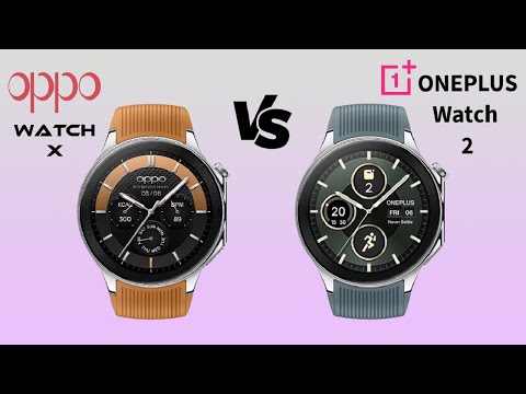 Oppo Watch X vs OnePlus Watch 2