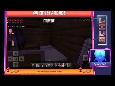 not feller et las roi fou ,en live  minecraft