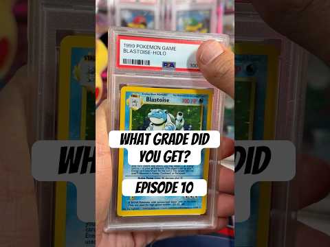 What Grade Did You Get? Episode 10 - Base Set Blastoise and Legends Awakened Regigigas #pokemontcg