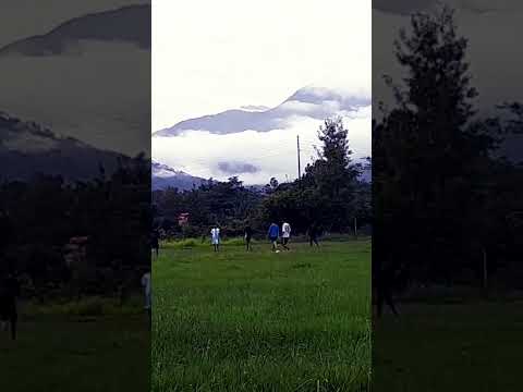 palampur vetenary college student playing #football #nature #himachaly