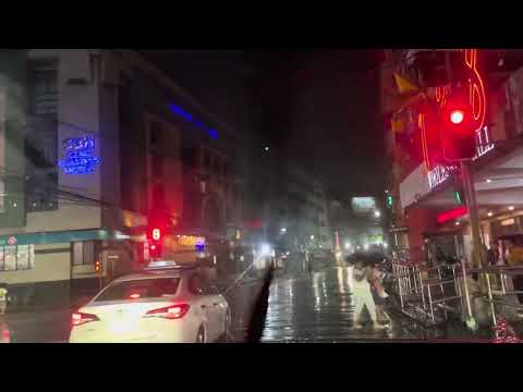 Cebu City February 2024 | Driving on a Rainy Night in Cebu