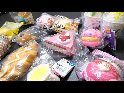 【スクイーズ福袋】 駿河屋の箱いっぱい詰め合わせセットを開けてみた Assorted Squishy Squeeze Toy