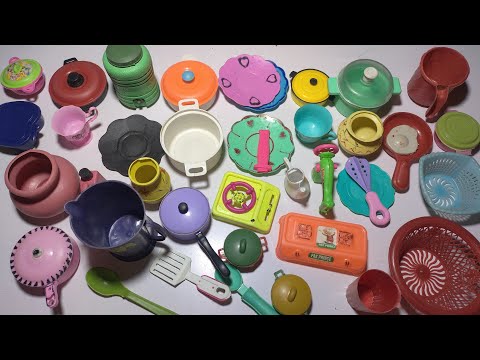 Miniature Kitchen Set | Hello Kitty Cooking Toy | Tiny Kitchen Set Unboxing | ASMR satisfying Video