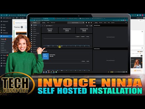 invoice ninja self hosted installation | Proxmox | Trunkey ✅ Invoicing and Billing software