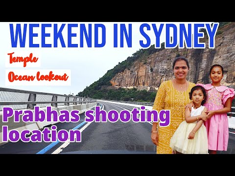 weekend in Sydney | Temple | Pacific Ocean lookout point | Prabhas song shooting location.Mr perfect