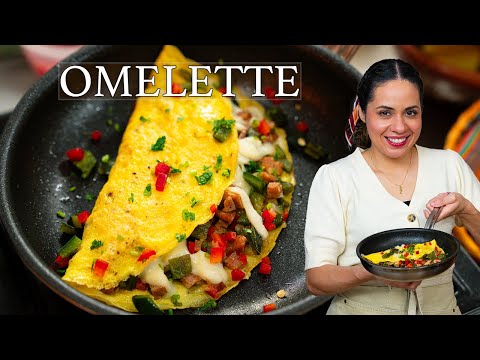 Next LEVEL omelettes UNDER 15 MINUTES | Machaca DRIED BEEF With roasted poblanos| Villa Cocina