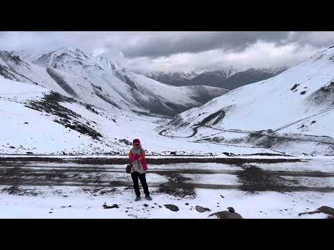 吉爾吉斯Great valley views-Kalmak-Ashuu埡口（3447m)