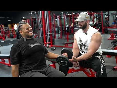 Fanum WORKS OUT With Bradley Martyn..😂