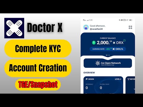 DOCTOR X Airdrop Complete KYC And Guide | Get Maximum DOCTOR X Tokens | TGE and Snapshot